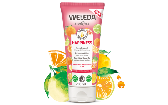 Weleda'nın YENİ sınırlı üretim duş jeli
